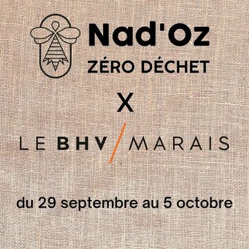 📣 Save the date
Les produits Nad'Oz seront exposés au @Le_bhv_marais du 29 septembre au 5 octobre au 2 étage du 52 rue Rivoli 75004 Paris.
N'hésitez pas à venir me faire un petit coucou 👋

@lafineequipe @zerodechet @artisanat @madeinbreizh